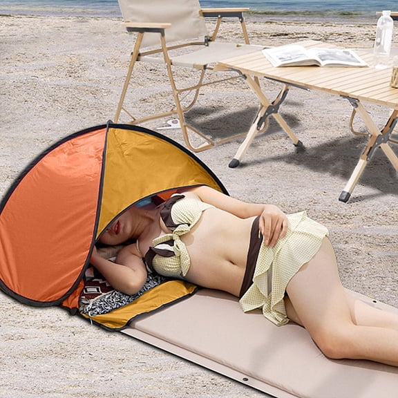 JMYHOAM Swimming Pool Beach Head Tent, Automatic-opening Beach Shade And Sun Protection Head Tent Pool Must Haves Clearance