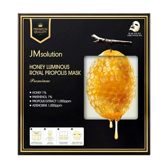 JMsolution - Honey Luminous Royal Propolis Mask (5pc)