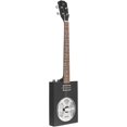 thumbnail image 1 of JN Guitars Acoustic-Electric Cigar Box Guitar with Resonator Black, 1 of 6