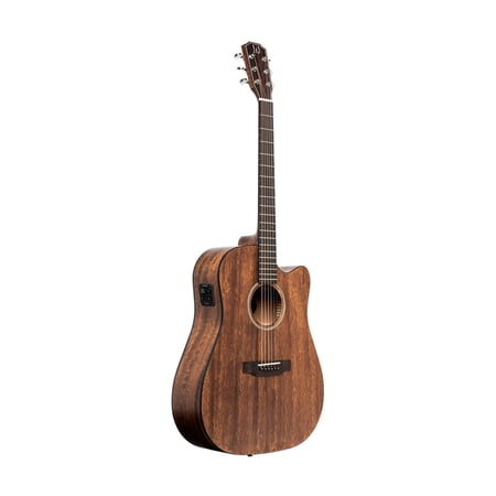 JN Guitars Dovern Series Cutaway Acoustic Electric Dreadnought Guitar - DOV-DCFI