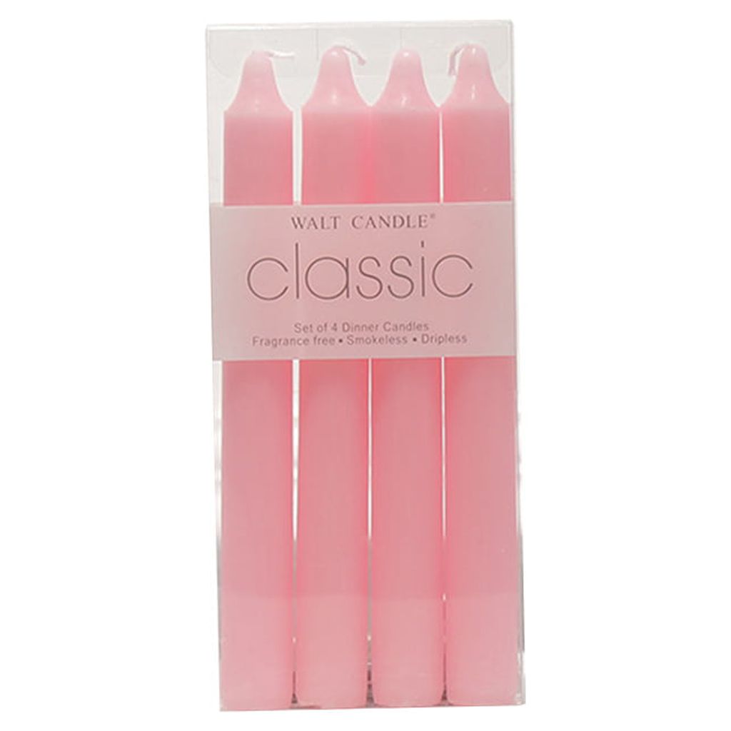 JNANEEI 4x/Set TaperSpiral Candle Unscented Long Stick Scented Candle