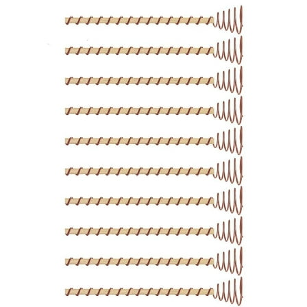 JNANEEI 6/8/10Pcs Electroculture Plant Stakes Long Electroculture Coppers Garden Stakes