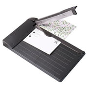 JNANEEI A5 Paper Cutter Trimmer Photo Guillotine Cutting Machine Scrapbook Knife with Ruler Office Stationery