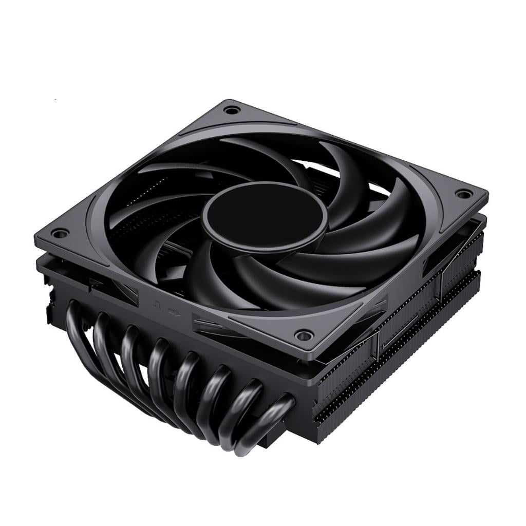 JNANEEI Down-pressure CPU Cooling Fan Air-cooled Radiator with 12CM Fan ...