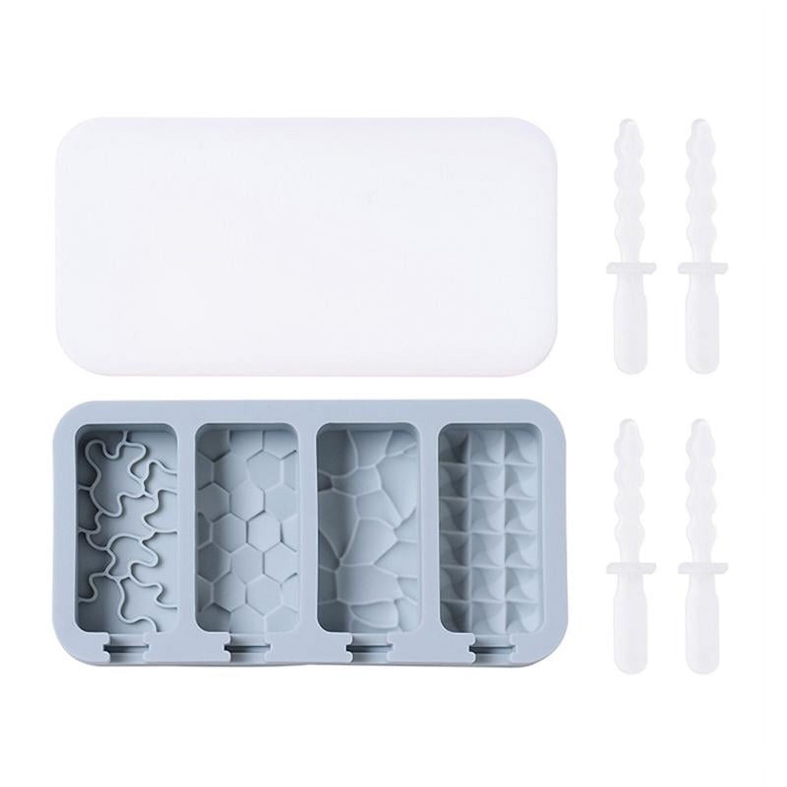 JNANEEI Ice Cream Silicone Moulds DIY Ice for Pop Molds Popsicles ...