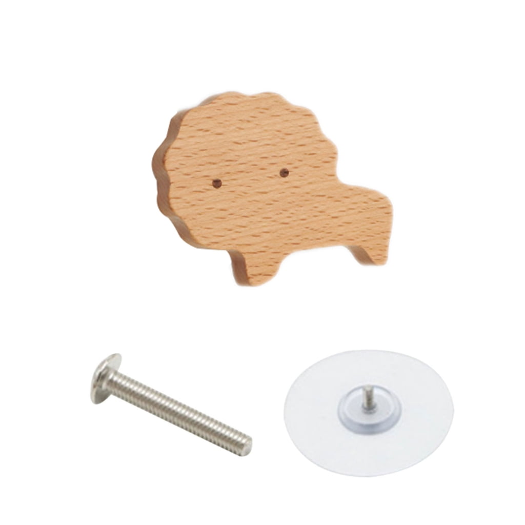 JNANEEI Quick & Simple Wood Pull Handles for Drawers & Cabinets ...
