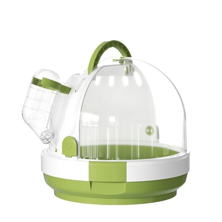 JNANEEI Small Bird Parrots Carrier Travel Cage Parrots Go Out Good Ventilation