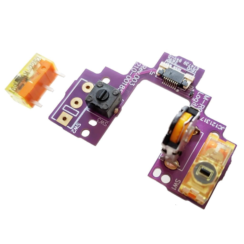 Mouse Switch Part JNANEEI for G Pro GPW Gaming Mouse Repair Part Mouse Upper Motherboard ...