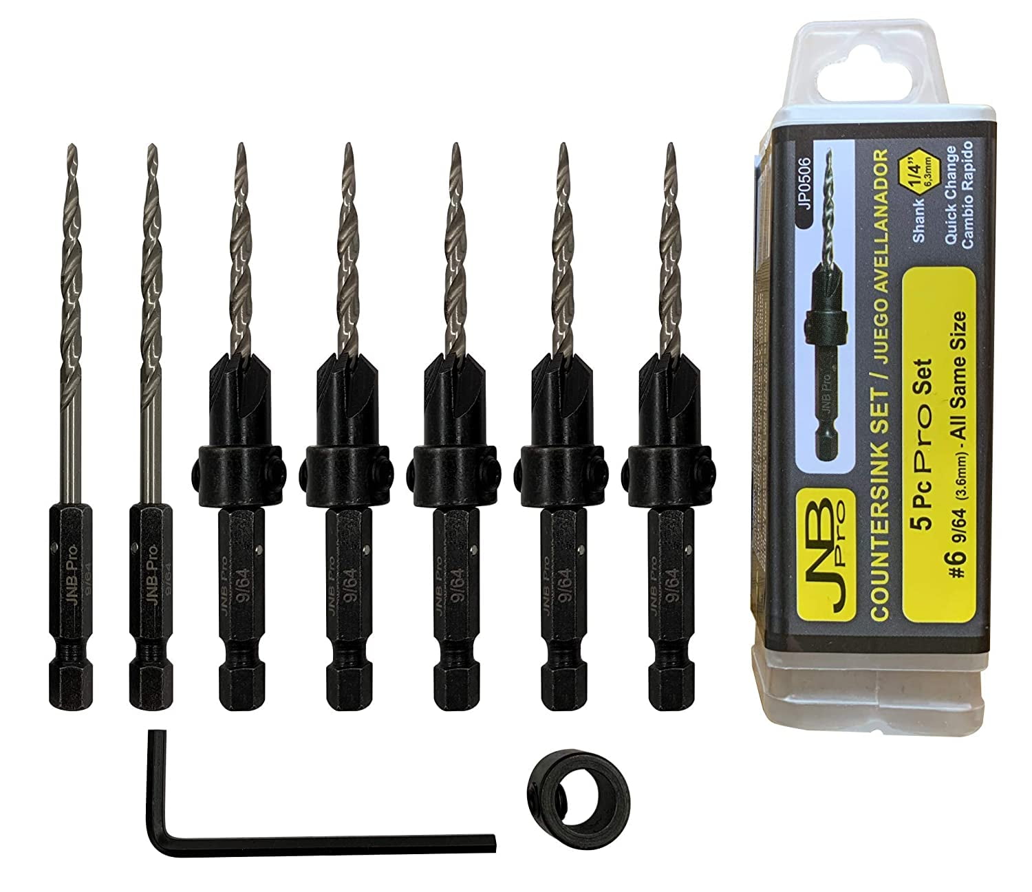 #6 Countersink 9/64 in. Drill Bit #6 Countersink 9/64 in. Drill Bit