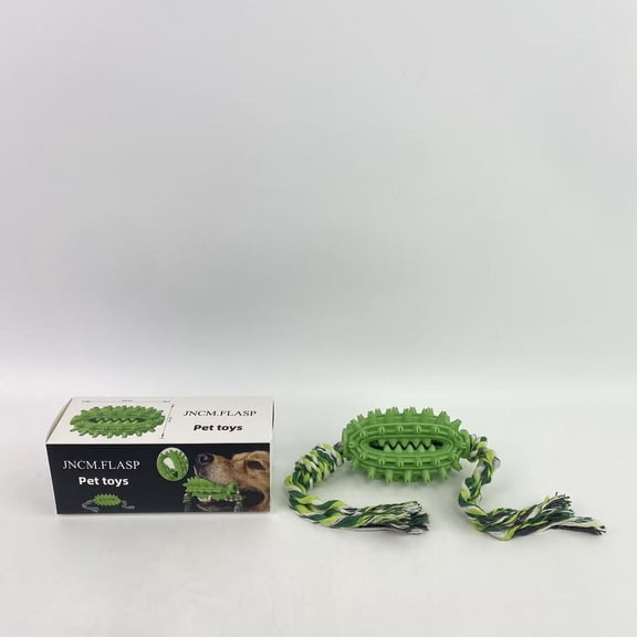 JNCM.FLASP Pet toys,Dog toothbrush chew toys, durable dog toys bite-resistant cactus teether ball, medium-sized dog all-round cleaning dog teeth care brushing ball toys dog toys