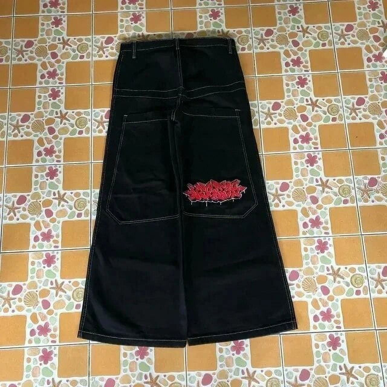 JNCO Jeans Y2K Womens Harajuku Retro Hip Hop Embroidery JNCO Jeans Y2K Womens Harajuku Retro Hip Hop Embroidery