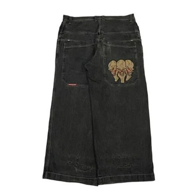 JNCO clothing Men baggy jeans Y2K high quality Embroidered 2000s ...