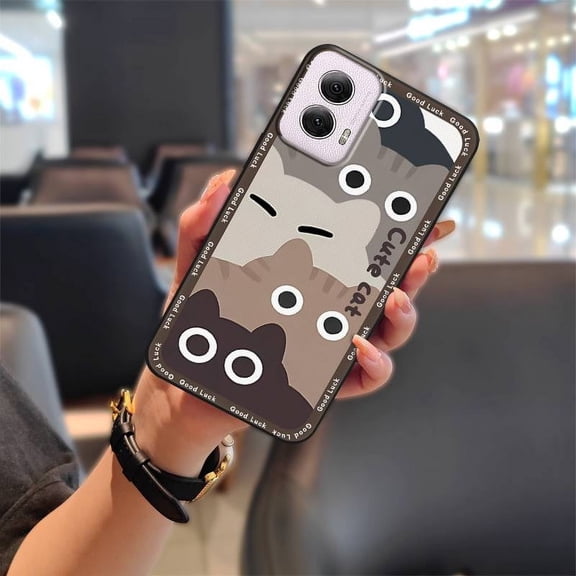 JNG-Phone Case For MOTO G Power 5G 2024, Silicone Soft case Protective Full wrap Fashion Design Cover Phone Protector Cell Phone Sleeve Anti-knock Phone Pouch Waterproof Anti-dust Cute