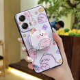 thumbnail image 1 of JNG-Phone Case For MOTO G Stylus 5G 2024, Anti-knock quicksand Kickstand Back Cover Soft Case Durable Glitter cute Skin feel silicone phone lens protection Waterproof TPU Cartoon, 1 of 9
