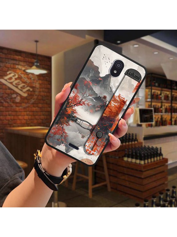-Phone Case For Nokia C100, personality Durable Painting Back Cover Anti-knock mature Cell phone cover Soft case Anti-dust Phone Holder masculine Dirt-resistant Kickstand Protective