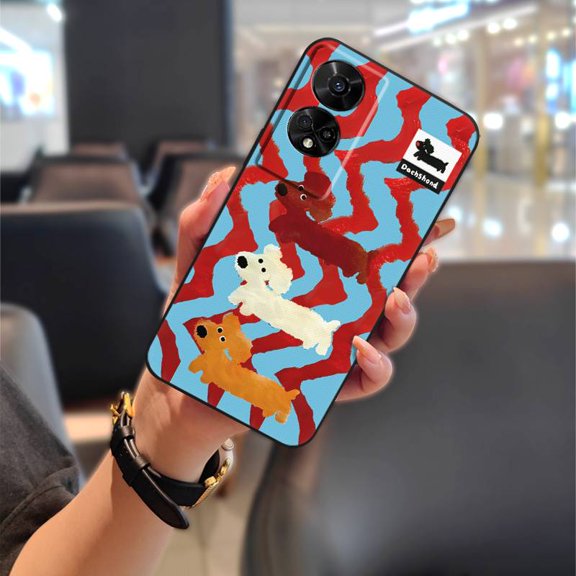 JNG-Phone Case For TCL 50 5G/50XE 5G/50XE NXTPAPER 5G, Anti-knock Fashion Design Protective Graffiti Cute Durable Waterproof Soft case Phone Pouch Full wrap Anti-dust Back Cover Animals