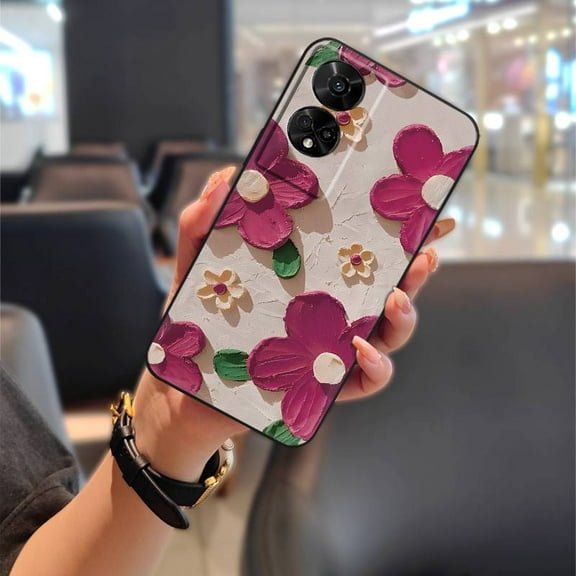 JNG-Phone Case For TCL 50 5G/50XE 5G/50XE NXTPAPER 5G, Waterproof Protective Phone Pouch Durable Anti-knock Shockproof Back Cover Cute Full wrap Animals Silicone TPU Dirt-resistant