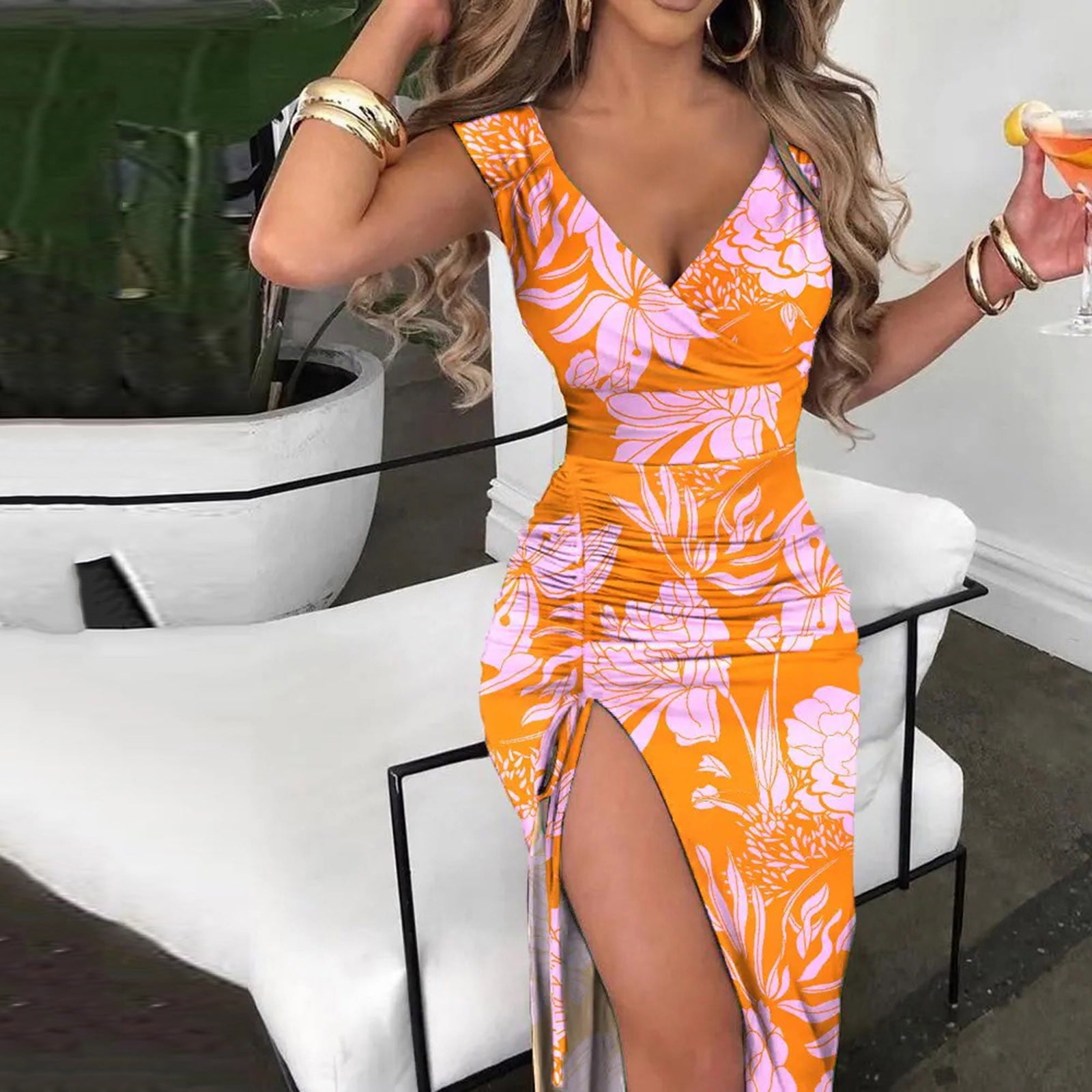 JNGSA Cocktail Dresses for Women Evening Party, Dress for