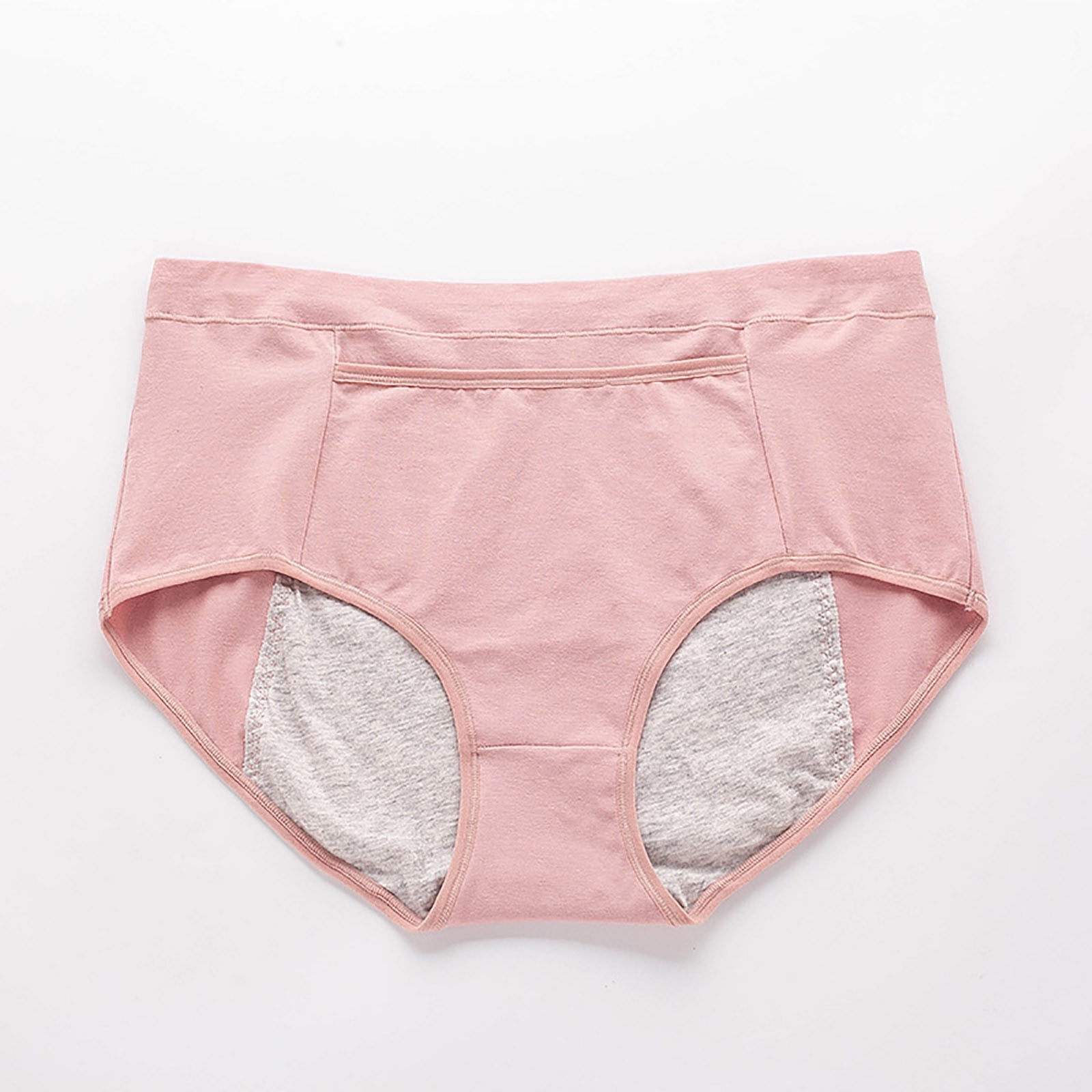 JNGSA High Waisted Underwear for Women Cotton No Muffin Top