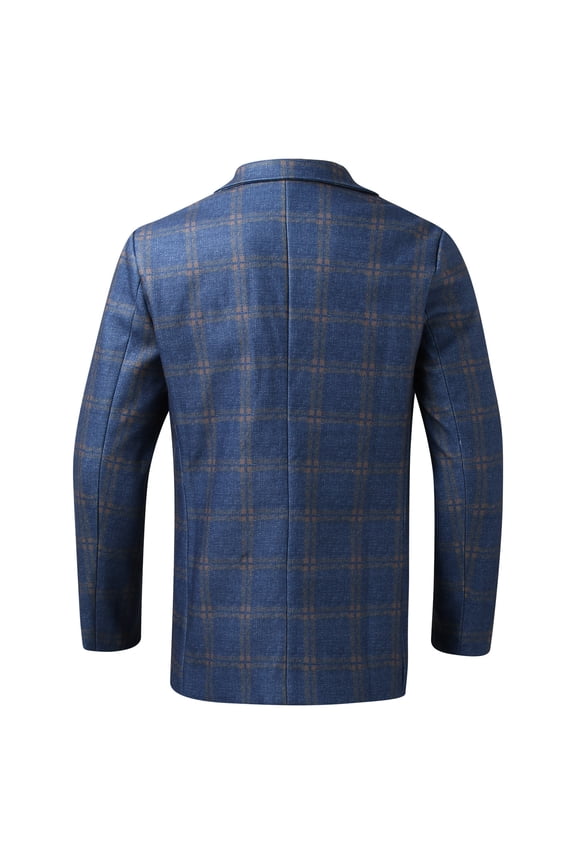 Men's Casual Sports Coat Dress Blazer Stylish Lightweight Suit Jackets Single-Breasted Lapel Suit Jacket with Pocket