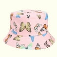 thumbnail image 1 of JNGSA Unisex Bucket Hat Travel Beach Outdoor Fisherman Cap Sun Protection,Summer Sun Hat for Women Men Butterfly Print Outdoor Sun-hat Fisherman Bucket Cap, 1 of 5