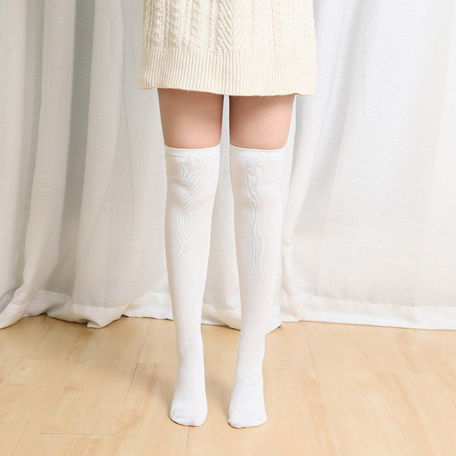Haebfsl Women'S Knee High Socks Big Aquarius Energy Athletic Thin High Stocking