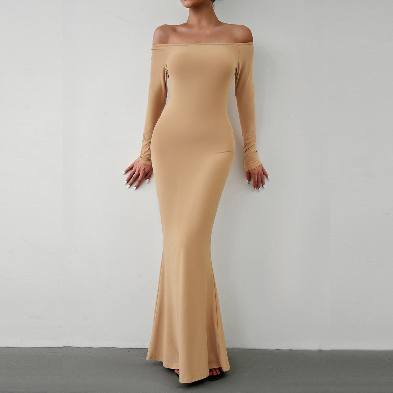 Elegant Sexy Sleeveless High Waist Party Annual Party Party Evening Dress Yama