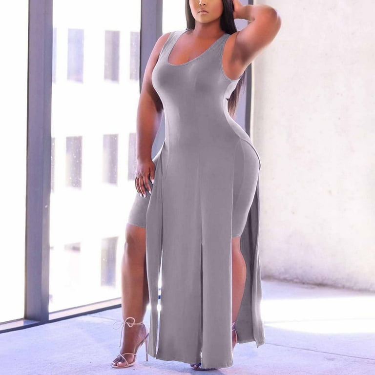 Casual O Neck Sleeveless Two Pieces(10 Colors) Casual O Neck Sleeveless Two Pieces(10 Colors)