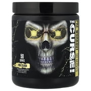 JNX Sports  The Curse Pre Workout Powder Pina Colada Pre Workout Mix for Energy and Focus, 50 Serves