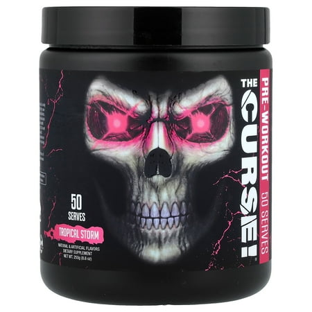 JNX Sports® The Curse! Pre-Workout Powder Tropical Storm 50 Serves