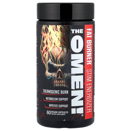 JNX Sports The Omen!®, Fat Burner, 60 Vegan Capsules