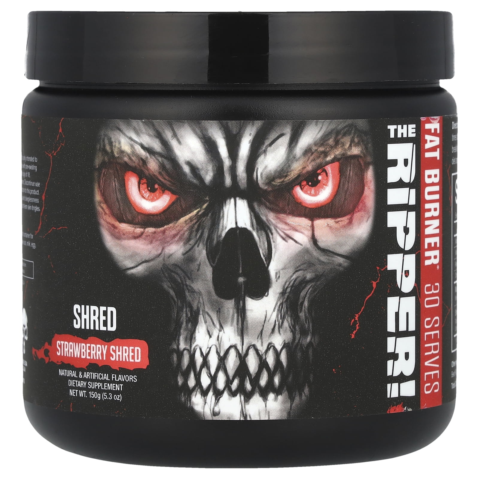 JNX Sports® The Ripper! Fat Burner Weight Loss Formula Men & Women Strawberry Shred 30 Serves
