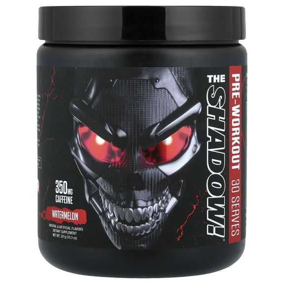 JNX Sports The Shadow! Pre-Workout 350mg Caffeine Watermelon 30 Serves