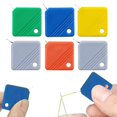 JNXYL 100 Pcs Needle Threader Square Quick Needle Threading Tool for