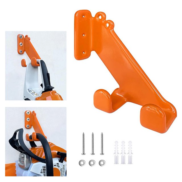 JNXYL Chainsaw Hook Wall Mount Hanger 150Lbs Load Capacity Rustproof