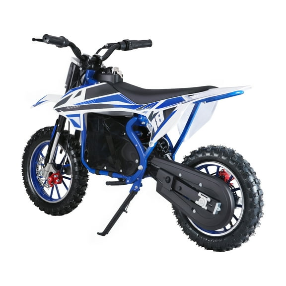 JNXYL Dirt Rocket - Blue, up to 25 mph, 36V Electric-Powered Dirt Bike for Kids 13+