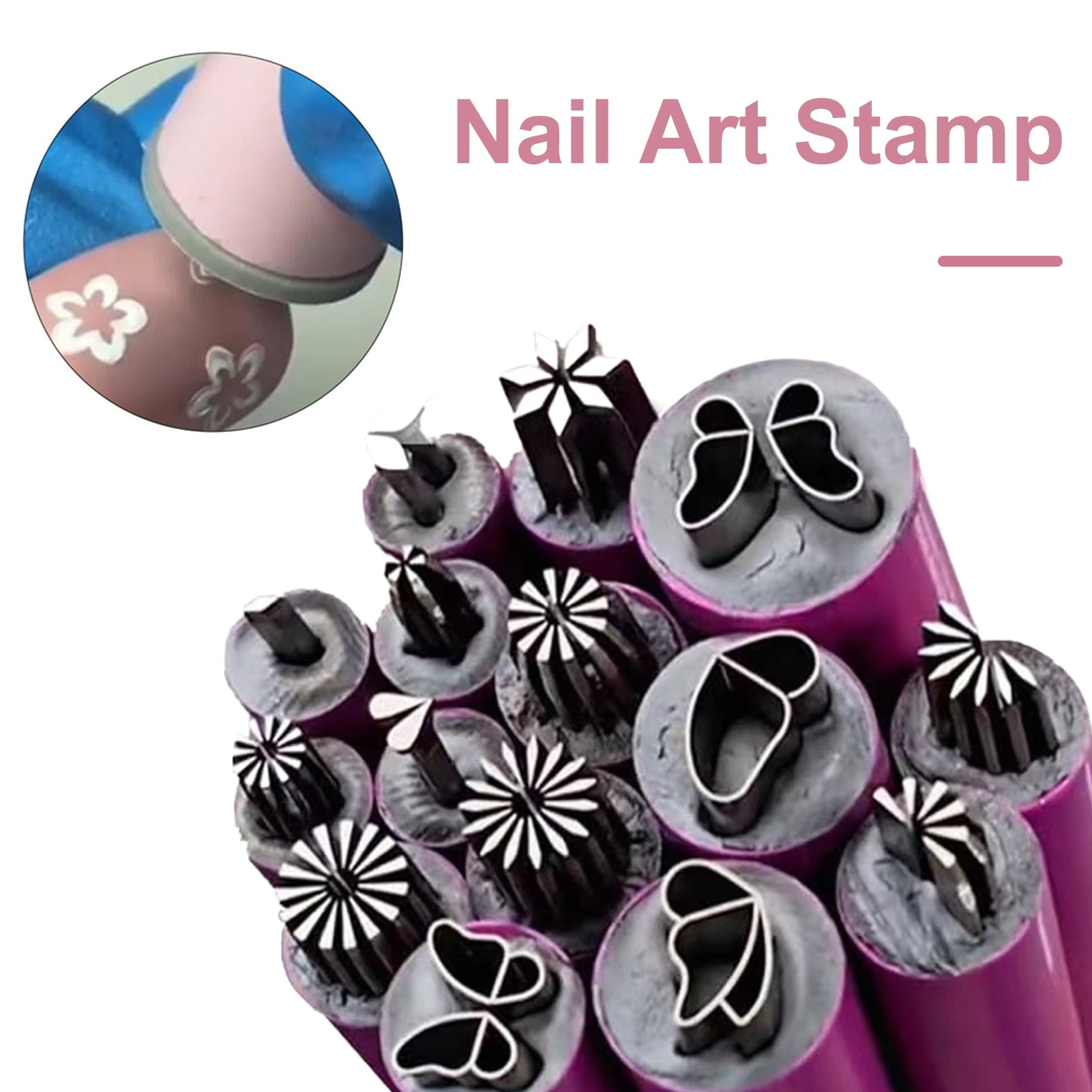 Cre8tion Stamp Pen Nail Art (Pk: 6pcs/set) Cre8tion Stamp Pen Nail Art (Pk: 6pcs/set)