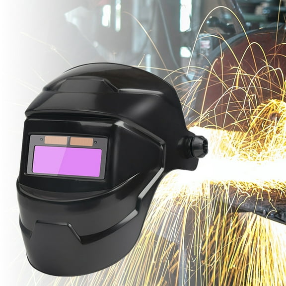 JNXYL Welding Hood Auto Darkening Welding Helmet with Light True Color Top Optical Clarity Wide Shade Welding Mask with Grinding Weld Helmet