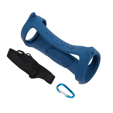 JNYSJ 3Pcs/Set Portable Wireless Bluetooth-compatible Speaker Silicone Protective Cover Case with Strap Carabiner for JBL Charge 4