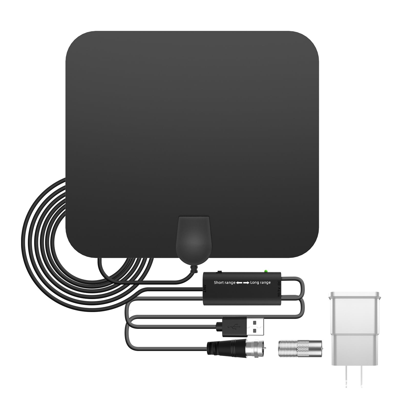 JNYSJ Digital Antenna 300Miles Reception Range HD-compatible High Gain TV Box Digital Television Antenna Digital Device