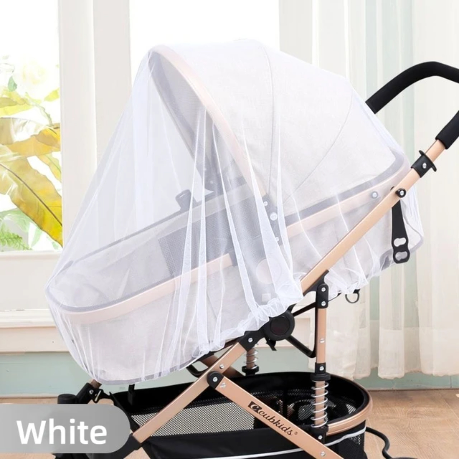 JNZHUA AntiMosquito Full Cover Mesh Baby Stroller Summer Pram Insect