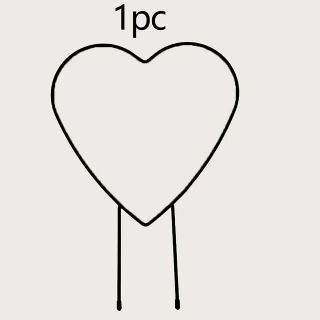 JNZHUA Black Iron Climbing Plant Support with RustProof Coating