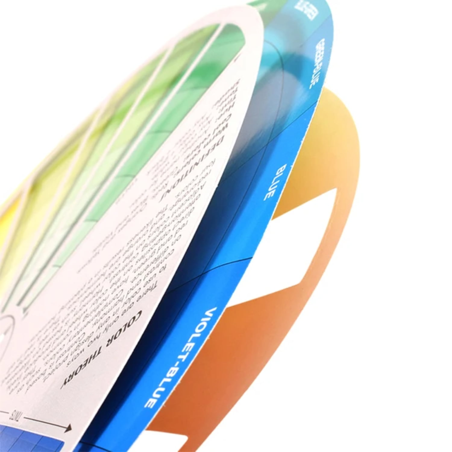 JNZHUA Colorful Vibrant Rotating Ink Mixing Wheel for Dynamic Designs