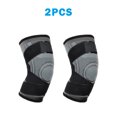 JNZHUA Elastic Sports Knee Support Brace Set of 2PCS for Basketball
