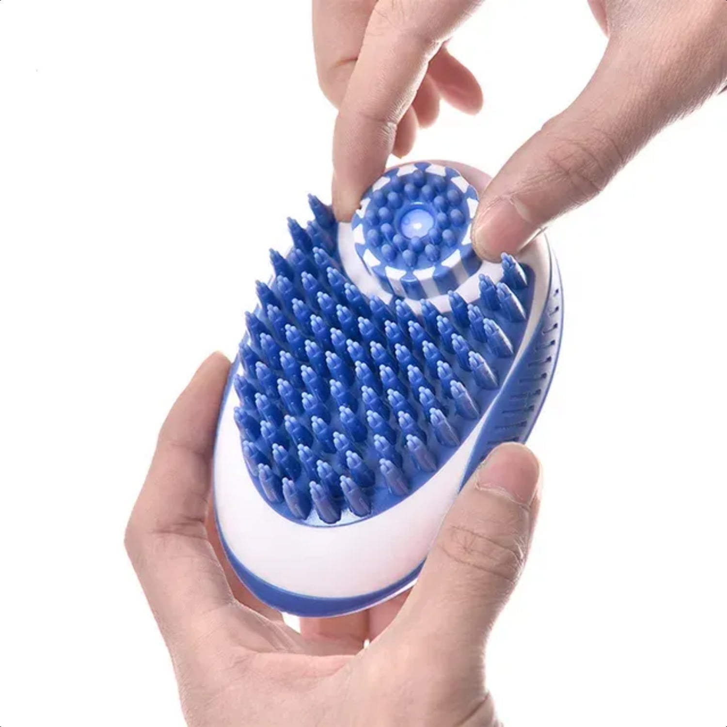 JNZHUA Luxurious and premium doublesided pet grooming brush for gentle