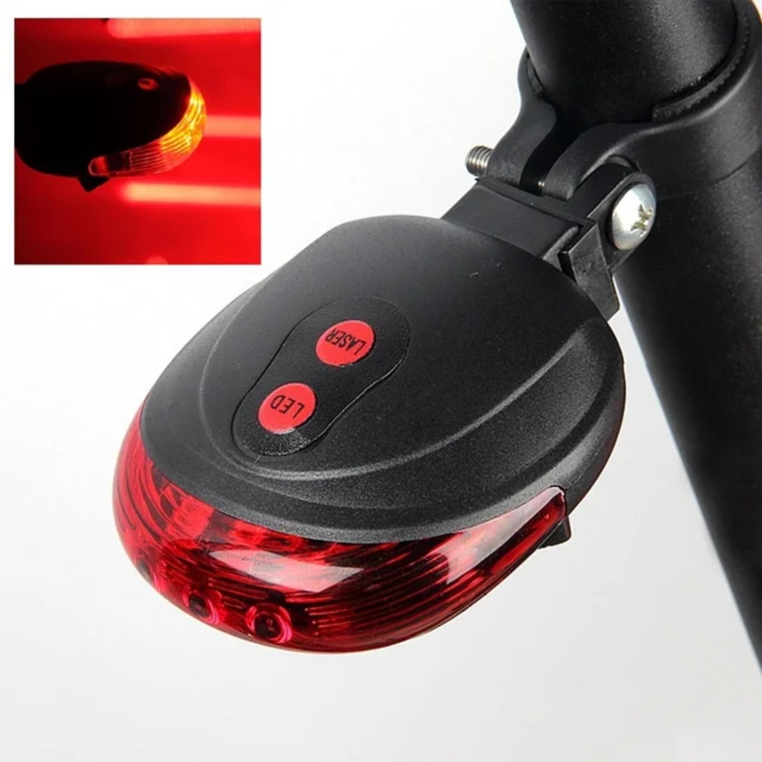 JNZHUA Waterproof Cycling Tail Light Flashing Safety Rear Lamp for