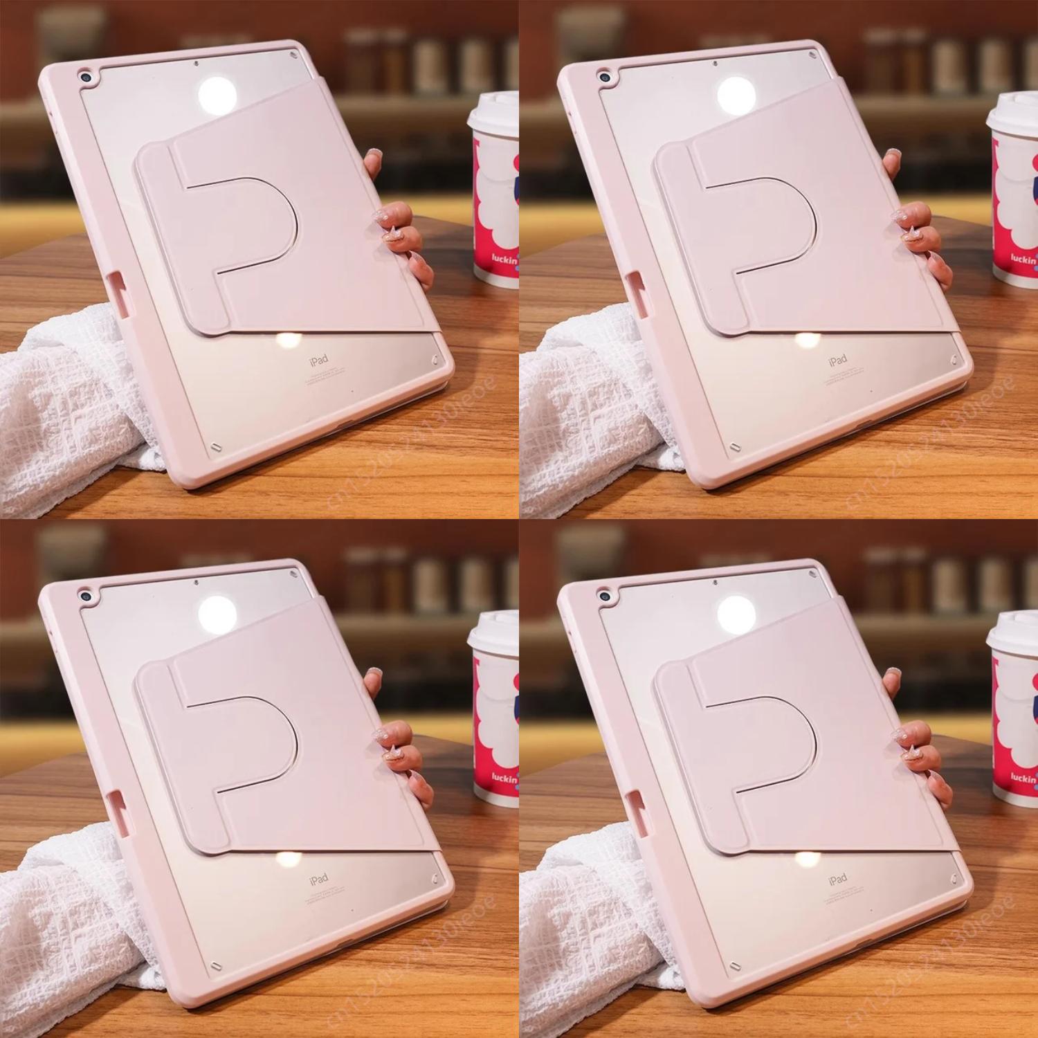 JNZOLIJ Elegant 2022 Pro 12.9 11 Air 360 Degree Rotation 10.2 10th 9th 8th 7th Generation 5 6 4 3 2 9.7 Cover Case