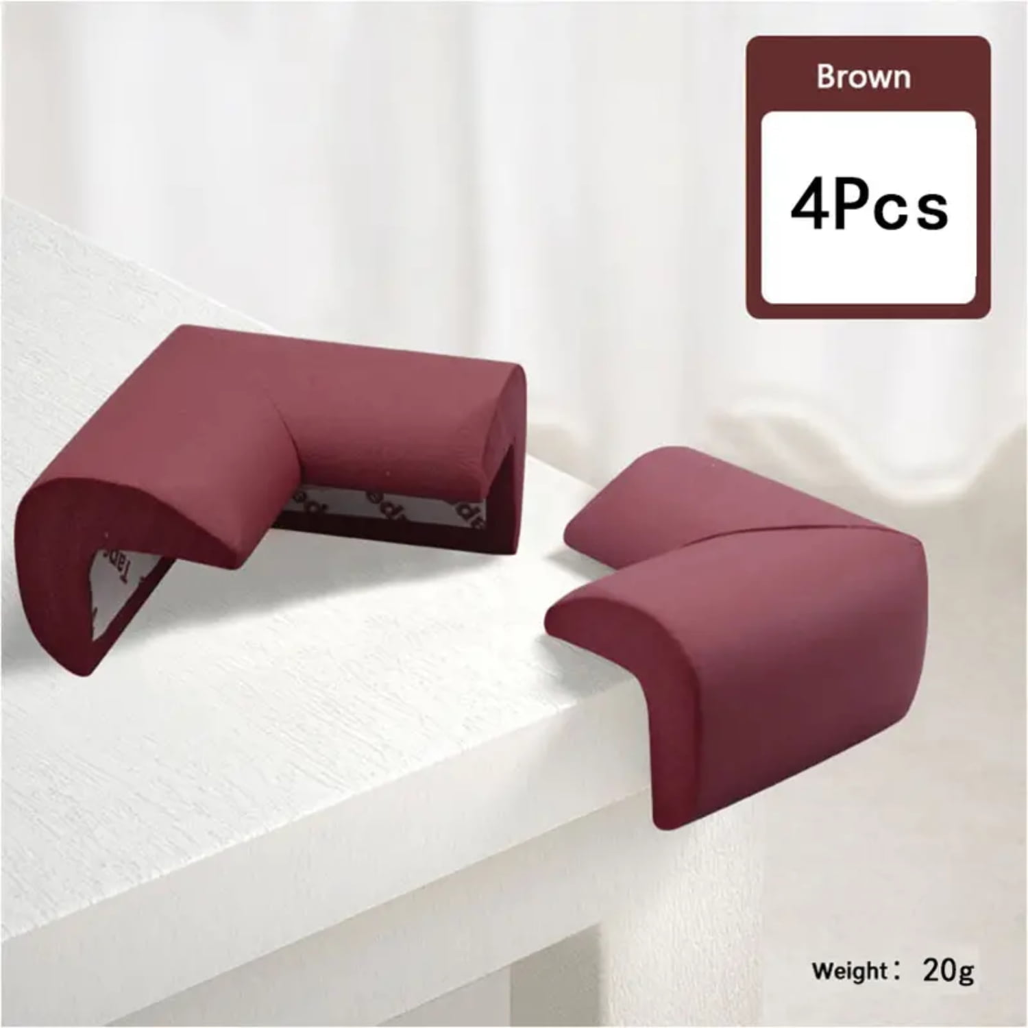 JNZOUHA Soft and Safe Gentle Baby Corner Desk Protector Childproof