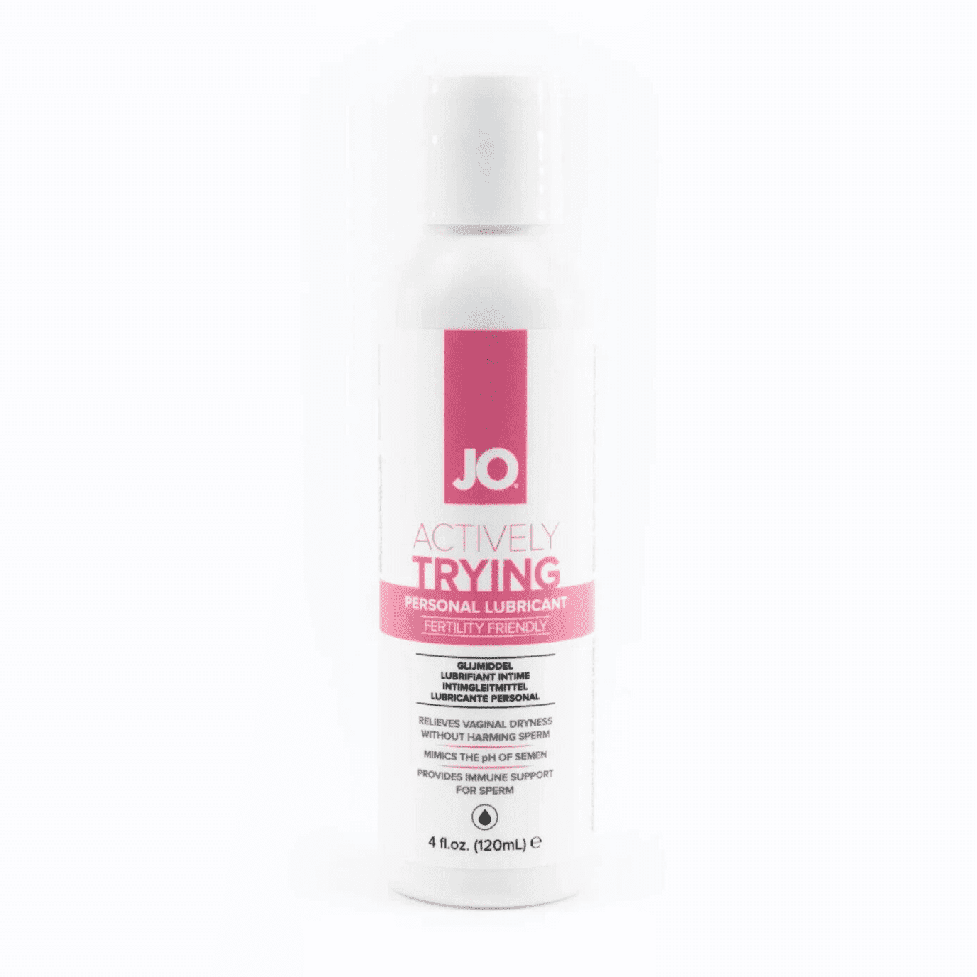 JO Actively Trying FertilityFriendly Lubricant, WaterBased Lube for Women & Couples Trying to