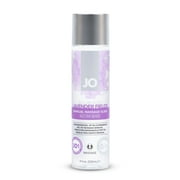 JO All-In-One Lavender Massage Oil, Long Lasting Silicone Based Glide for Men, Women and Couples, 4 FL Oz